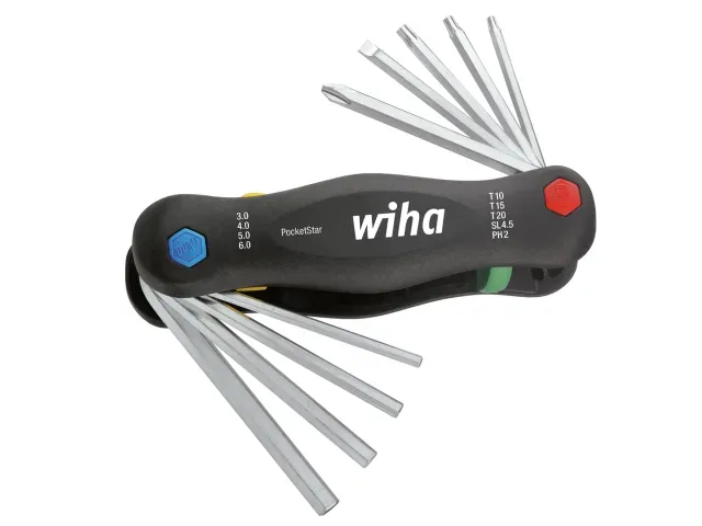 Wiha 25293 9pc PocketStar Multi Key Set