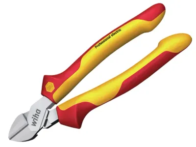 Wiha 43458 Professional VDE Diagonal Cutters with DynamicJoint 160mm