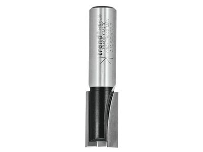 Trend TRETR40D12TC TR40D x 1/2 TCT Two Flute Cutter Long Shank 15 x 25mm
