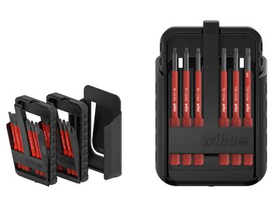 Wiha WHA43161 slimBit electric TORX/TORX PLUS Bit Set, 15 Piece