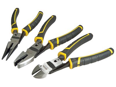 STANLEY STA072415 FatMax Compound Action Pliers Set, 3 Piece