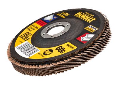 DEWALT DEWDT30612QZ DT30612 Extreme Metal Flap Disc 125 x 22.2mm x 60G