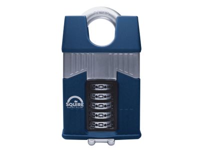 Squire HSQWC65CS Warrior High-Security Closed Shackle Combination Padlock 65mm