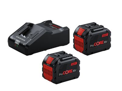 Bosch BSH600A02T5X ProCORE18V 12.0Ah Batteries &amp; Charger Starter Kit 18V