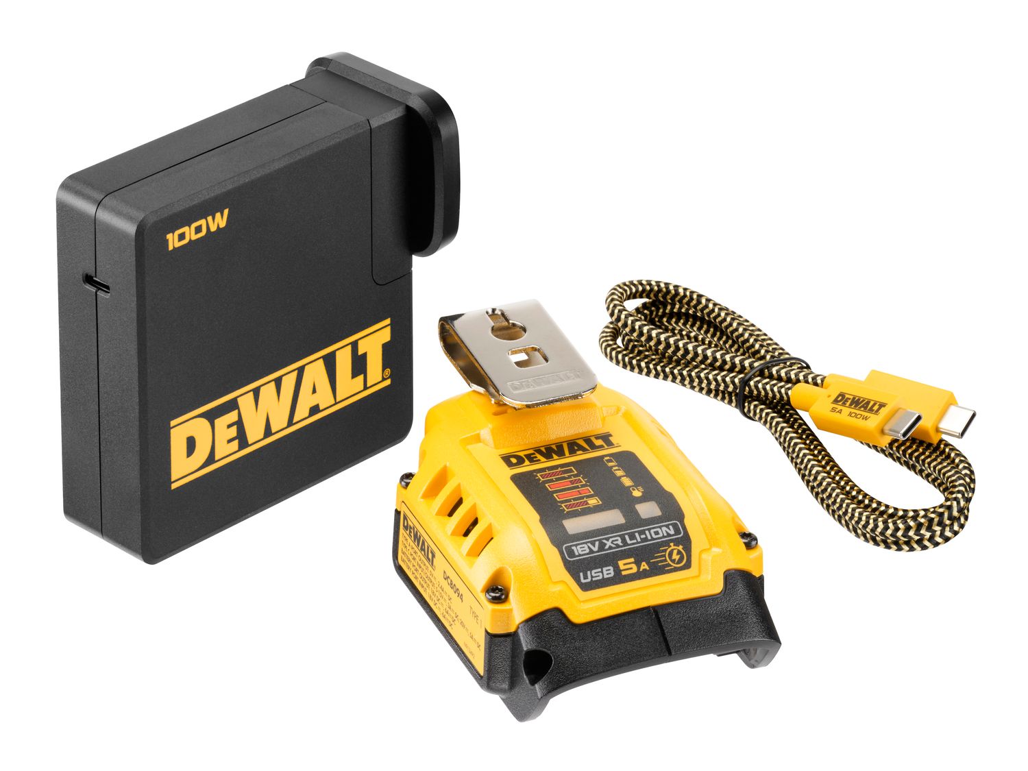 Dewalt DCB094 K USB Power Delivery Charging Kit