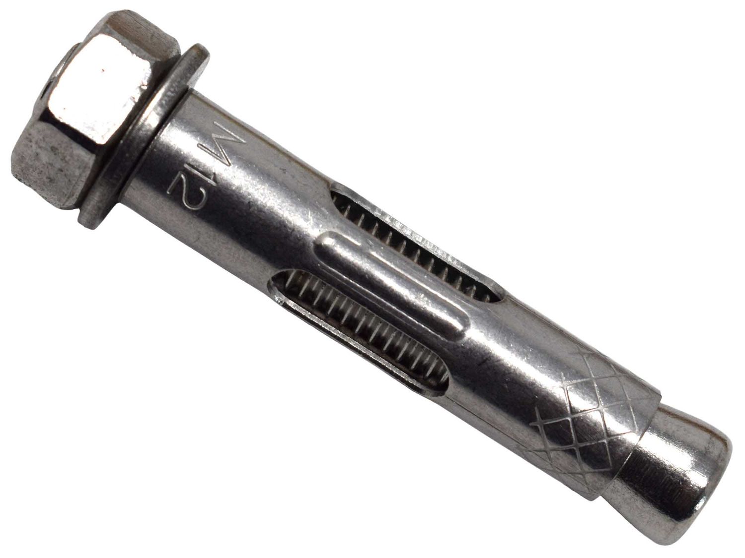 MASONMATE MAMSAM1260SS Stainless Steel Hex Nut Sleeve Anchor M12 x 60mm (25)