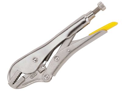 STANLEY STA084810 Straight Jaw Locking Pliers 190mm (7.1/2in)