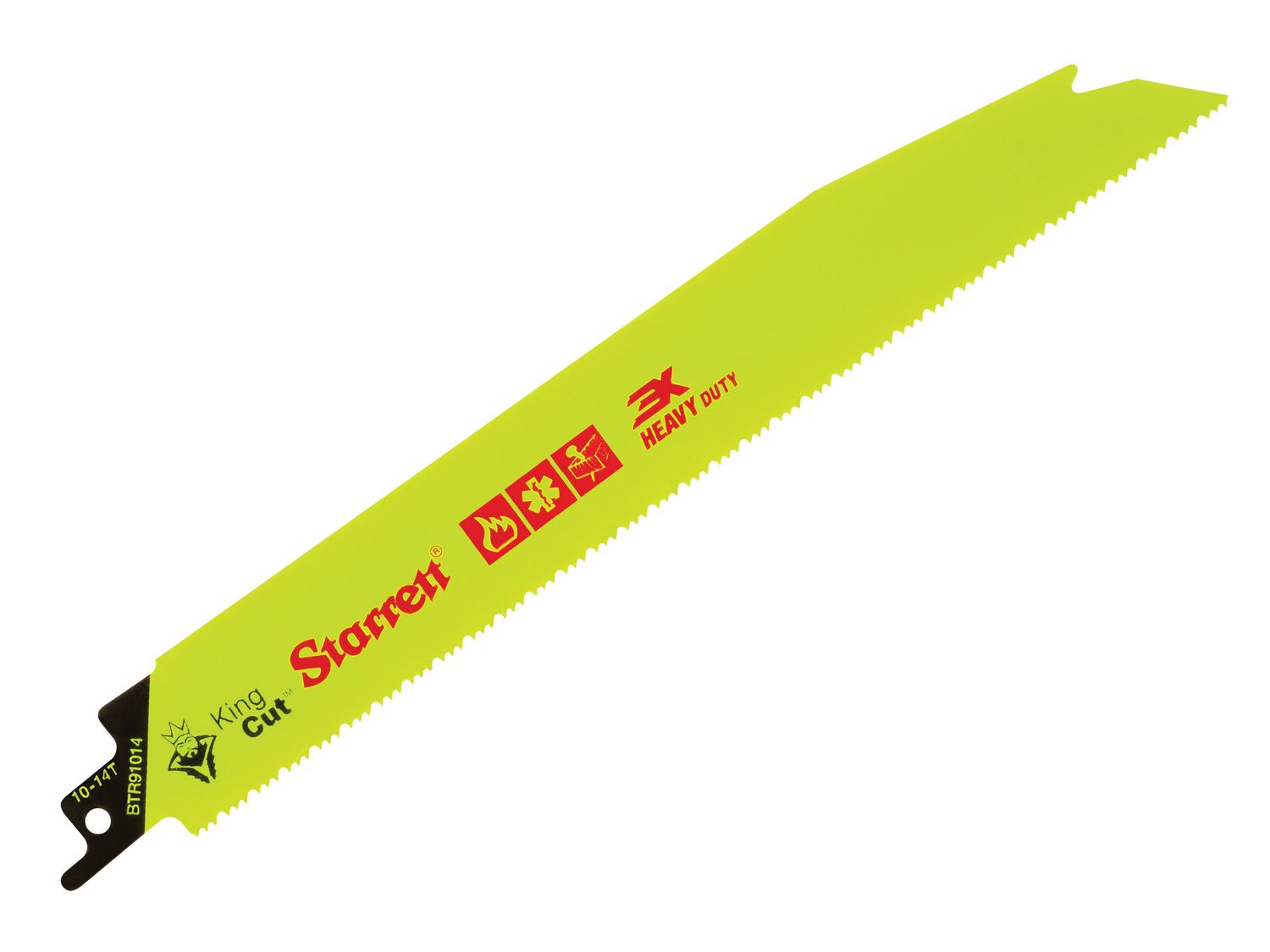 Starrett STRBTR910145 BTR91014-5 Bi-Metal King Cut™ Demolition Blade 228mm 10-14 TPI (Pack 5)