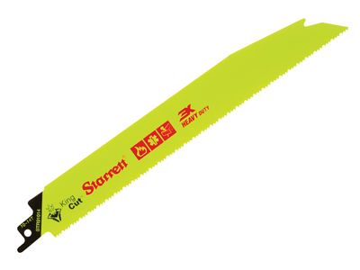 Starrett STRBTR910145 BTR91014-5 Bi-Metal King Cut™ Demolition Blade 228mm 10-14 TPI (Pack 5)