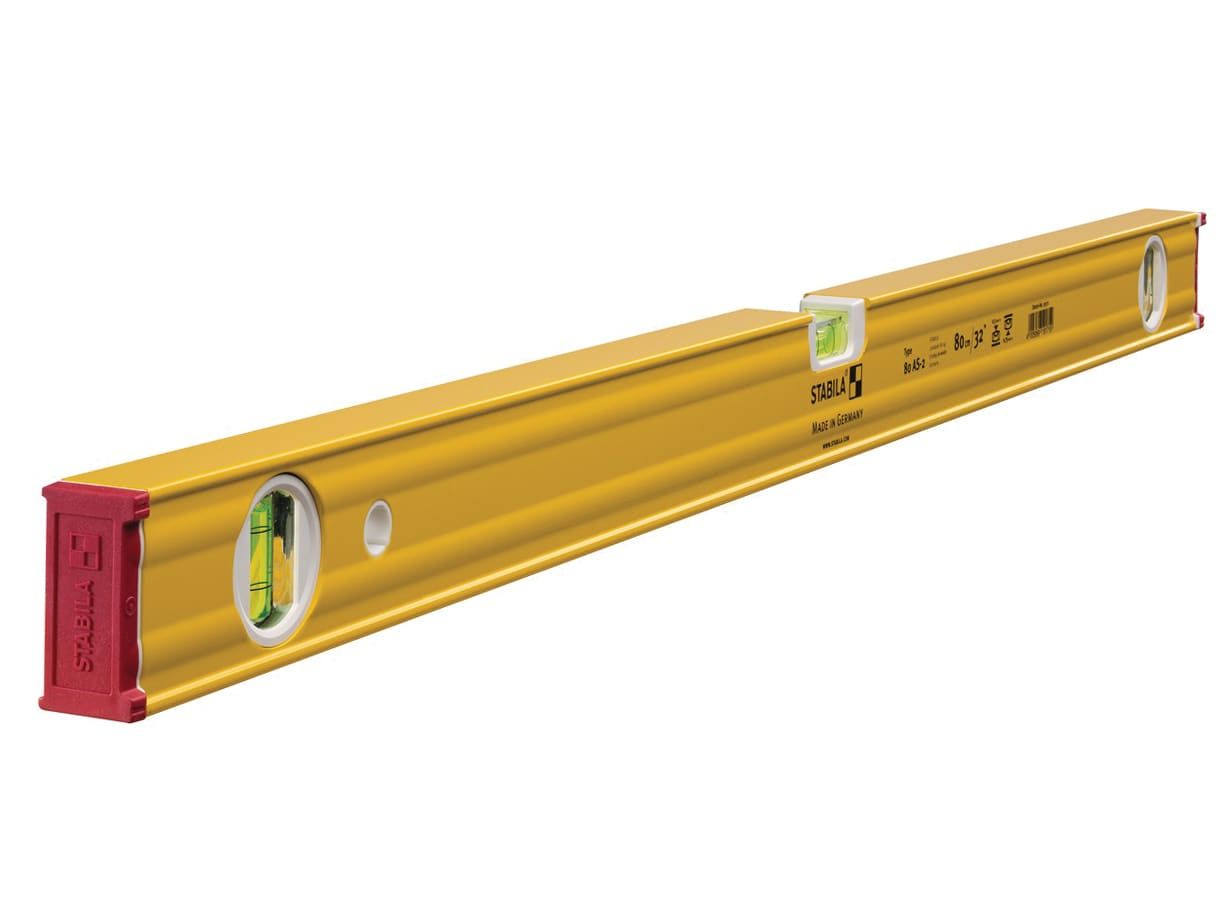 Stabila STB80AS232 80 AS-2 Spirit Level 3 Vial 19171 80cm