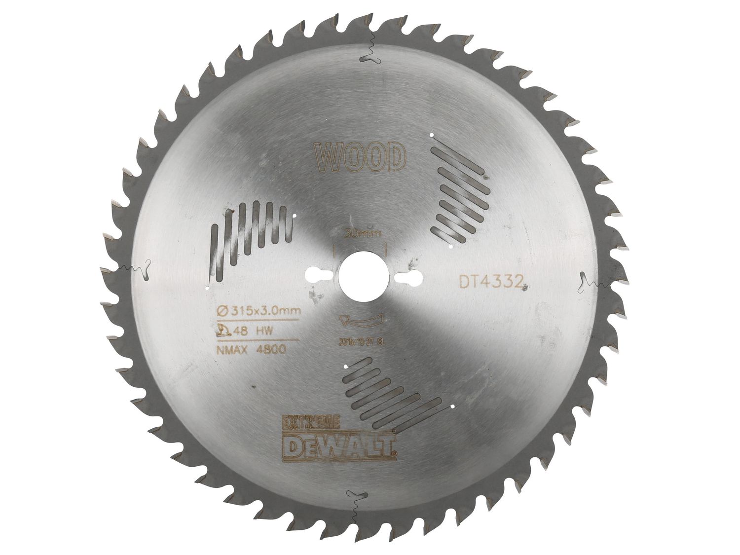 Dewalt DT4332 Series 60 Circular Saw Blade 315 x 30mm x 48T