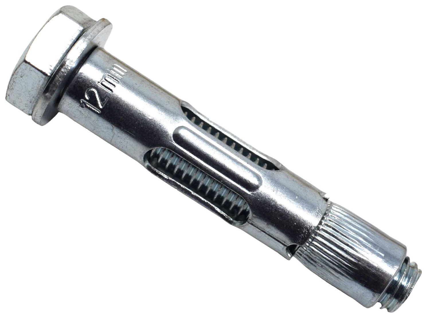 MasonMate 0839M580065HB Hex Loose Bolt Sleeve Anchors M12 x 65mm (50)