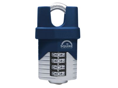 Squire HSQVC50CS Vulcan Closed Boron Shackle Combination Padlock 50mm