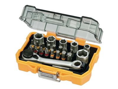 DEWALT DEWDT71516QZ DT71516 Socket &amp; Screwdriving Set, 24 Piece
