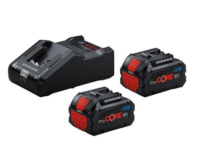 Bosch BSH600A02T5S ProCORE18V 8.0Ah Batteries &amp; Charger Starter Kit 18V