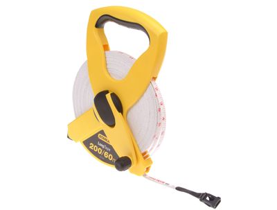 STANLEY STA234794 Open Reel Fibreglass Tape 60m/200ft (Width 13mm)
