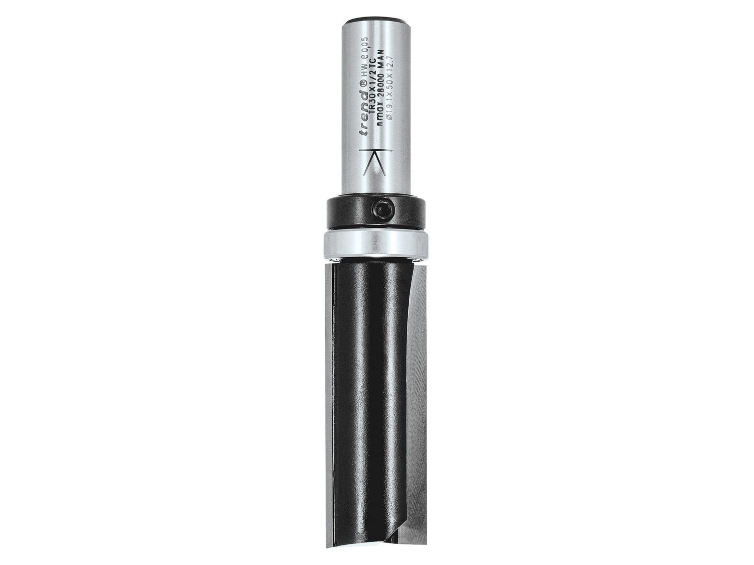 Trend TRETR3012TC TR30 x 1/2 TCT Shank Mounted Bearing Guided Profiler 19.1 x 50mm