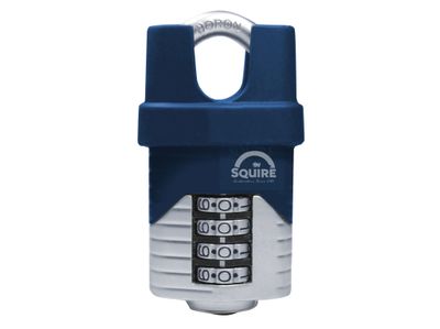 Squire HSQVC40CS Vulcan Closed Boron Shackle Combination Padlock 40mm