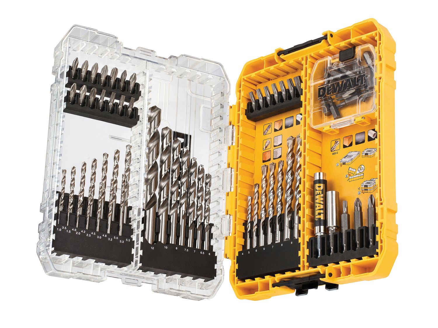DEWALT DEWDT70761QZ DT70761 Mixed Drill &amp; Bit Set, 72 Piece