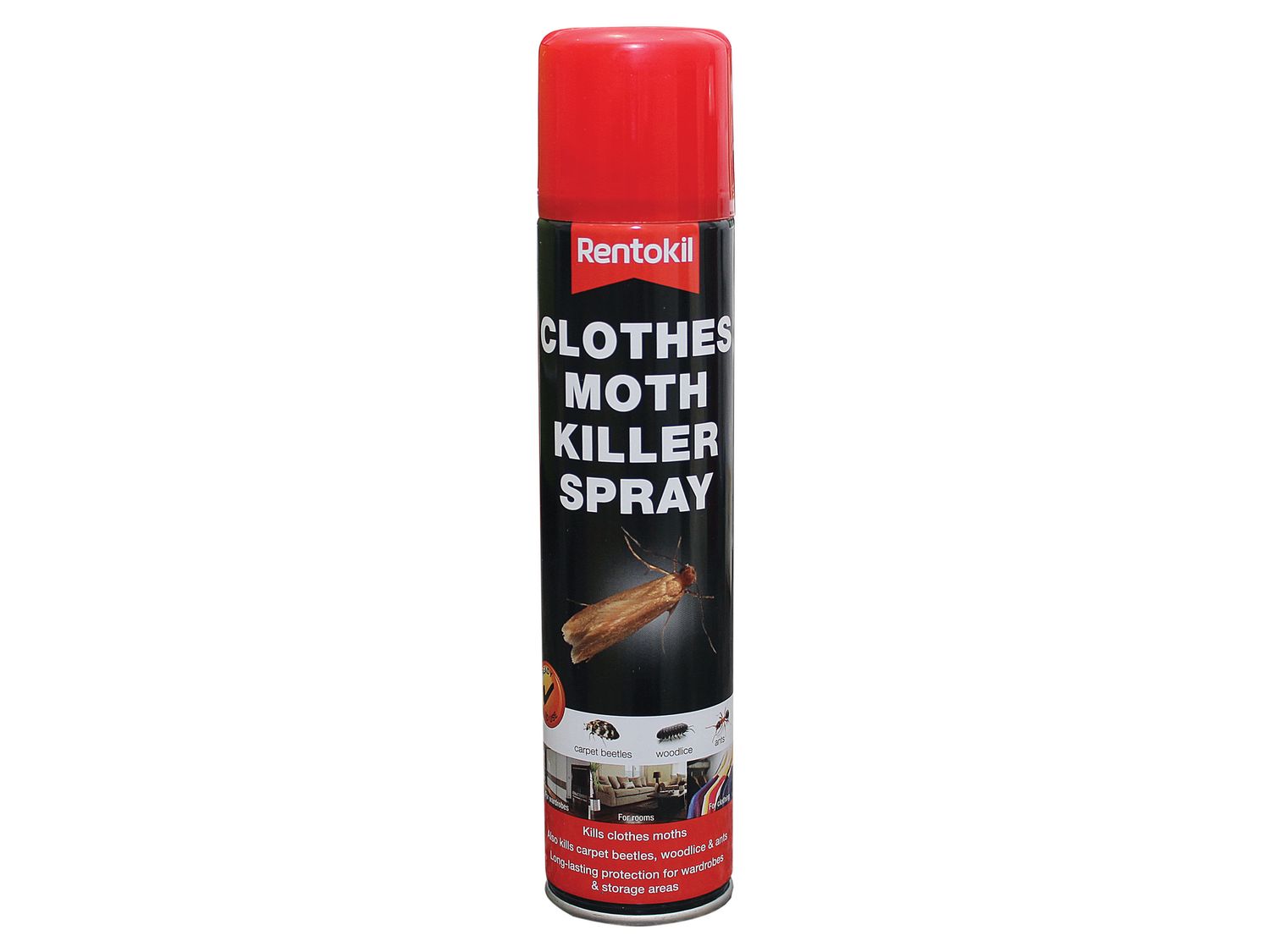 Rentokil RKLPSC100 Clothes Moth Killer Spray 300ml