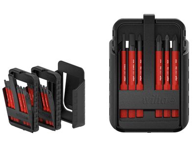 Wiha WHA43162 slimBit electric Bit Set, 15 Piece