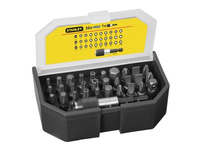 STANLEY STA113903 Bit Set &amp; Holder, 31 Piece