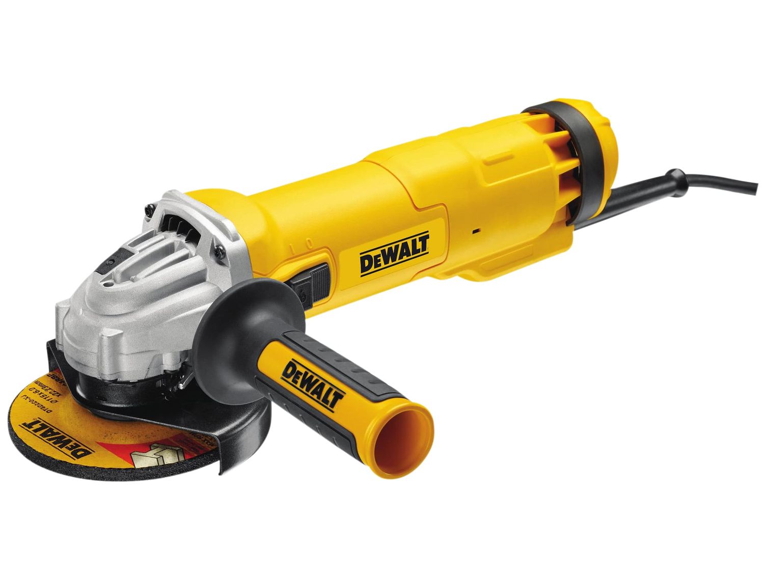 DEWALT DEWDWE4206KL DWE4206K Mini Grinder 115mm &amp; Kitbox 1010W 110V