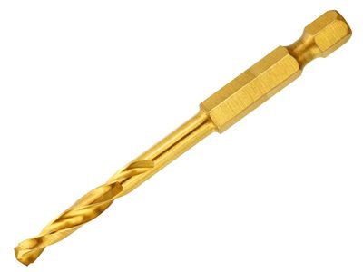DEWALT DEWDT50013QZ Impact Titanium Drill Bit 8.0mm OL:102mm WL:50mm