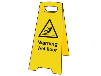 Scan SCA4702 Warning Wet Floor - Heavy Duty &#39;A&#39; Board