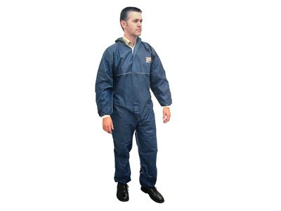 Scan SCAWWDOM Disposable Overall Navy M (36-39in)