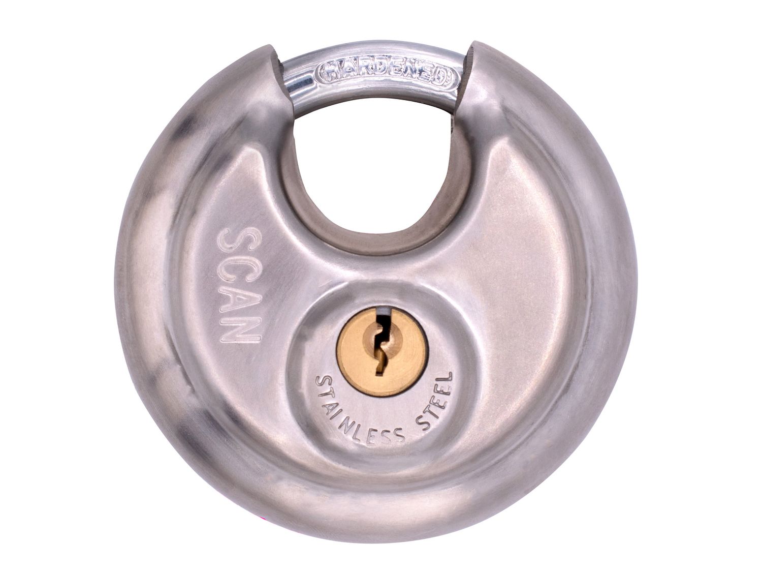 Scan SCAPLSS70DIS Stainless Steel Disk Type Padlock 70mm