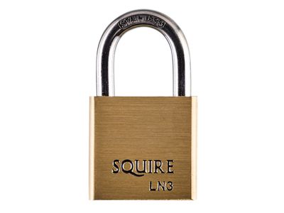 Squire HSQLN3S LN3S Lion Marine Padlock 4-Pin 30mm
