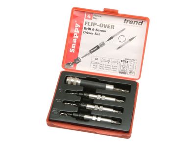 Trend TRESNAPFLIP SNAP/FLIP/SET Flip Driver Set, 4 Piece