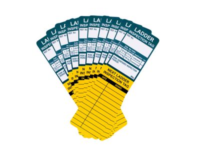 Scan SCALADTAGI Replacement Ladder Tag Inserts - Pack of 10