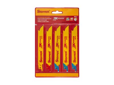 Starrett STRSB6A SB6-A Reciprocating Blade Kit (Pack 5)