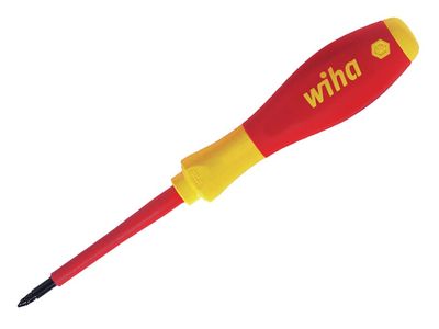 Wiha WHA39566 SoftFinish electric slimFix Screwdriver Pozidriv PZ1 x 80mm