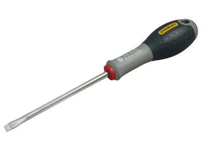 STANLEY STA062642 FatMax Stainless Steel Screwdriver Flared Tip 6.5 x 150mm