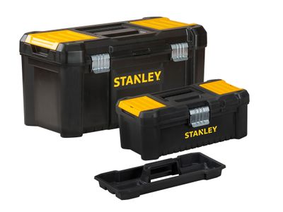 STANLEY STA175772 Essential Toolbox Bonus Pack 32cm (12.1/2in) &amp; 48cm (19in)