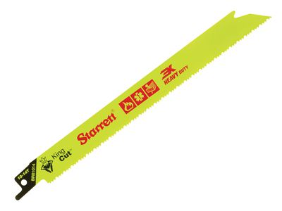 Starrett STRBR810145 BR81014-5 Bi-Metal King Cut™ Demolition Blade 203mm 10-14 TPI (Pack 5)