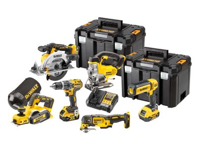 DEWALT DEWDCK667P3T DCK667P3T Brushless 6 Piece Kit 18V 3 x 5.0Ah Li-ion