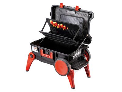 Wiha WHA44129 XXL III Electrician Tool Case + Free Screwdriver Set