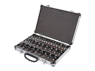 Trend TRESETSS3512 SET/SS35X1/2TC TCT Router Cutter Set, 35 Piece