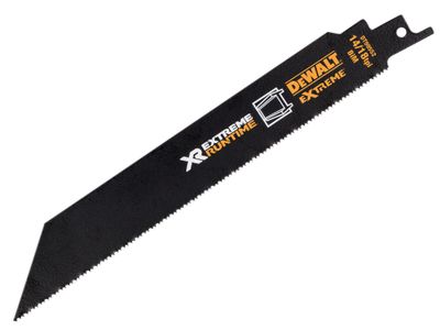 DEWALT DEWDT99552QZ XR Metal Reciprocating Blade 203mm 14/18 TPI Pack of 5