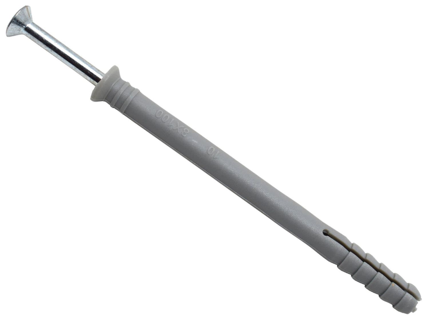 MasonMate 0837M540100 Nylon Hammer-In Fixings 8 x 100mm (100)