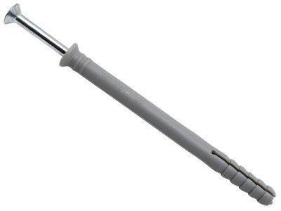 MasonMate 0837M540100 Nylon Hammer-In Fixings 8 x 100mm (100)