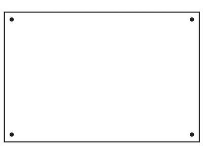 Scan SCA4500 Rigid Backing Board 600 x 400mm