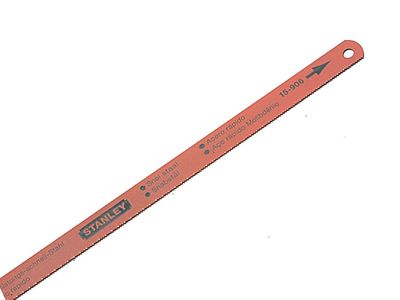STANLEY STA015906 High Speed Steel Molybdenum Hacksaw Blades 300mm (12in) x 24 TPI Pack 2