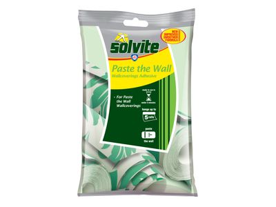 Solvite SLV1584707 Paste the Wall Wallcoverings Adhesive - 5 Roll Sachet