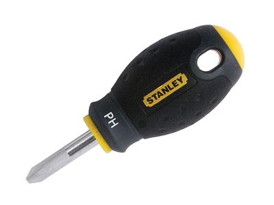 STANLEY STA065406 FatMax Stubby Screwdriver Phillips Tip PH1 x 30mm