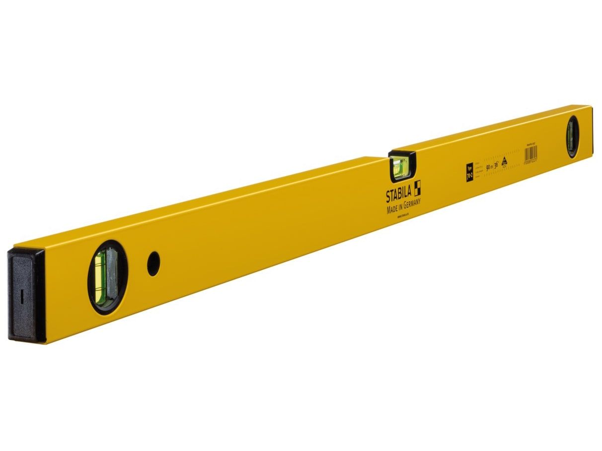 Stabila STB70236 70-2-90 Double Plumb Spirit Level 3 Vial 90cm